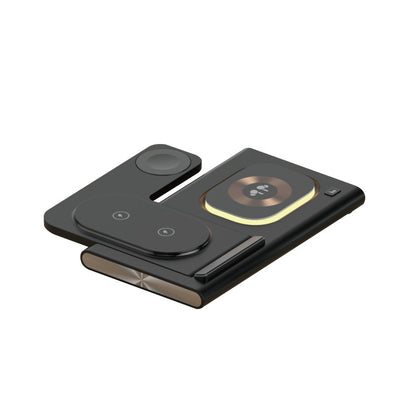 3 in 1 wireless charger supports fast charging and multifunctional wireless charging